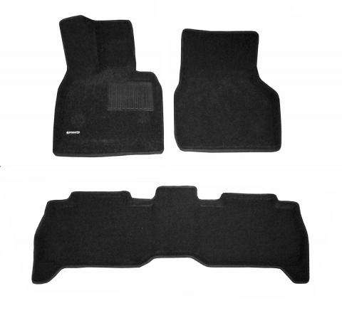 3D коврики Euromat для BMW iX (2021-), Business, Черный